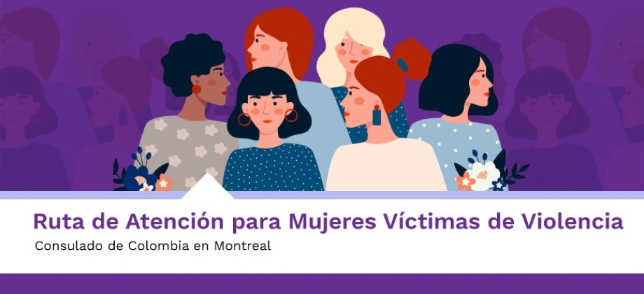 Ruta de atención para mujeres víctimas de violencia en Montreal