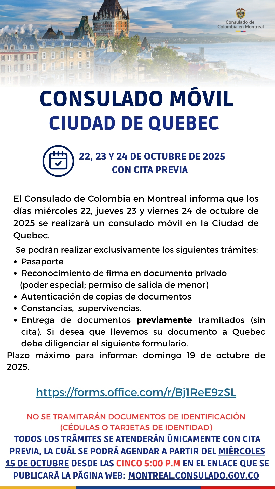 Consulado Móvil 2025 octubre